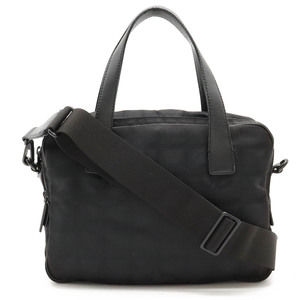 Chanel New Travel Line 2Way Tote Bag Nylon Jacquard Black